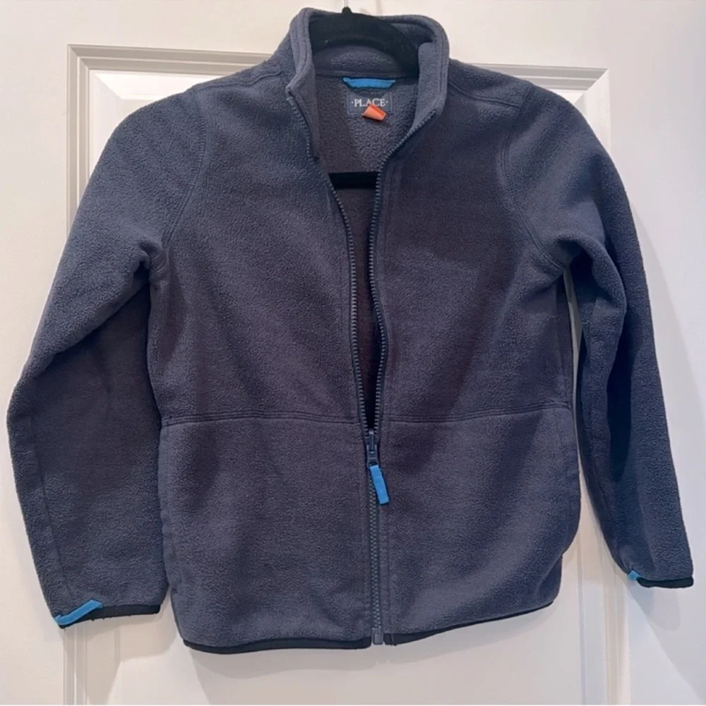THE CHILDREN’S PLACE navy youth fleece Size 7-8
